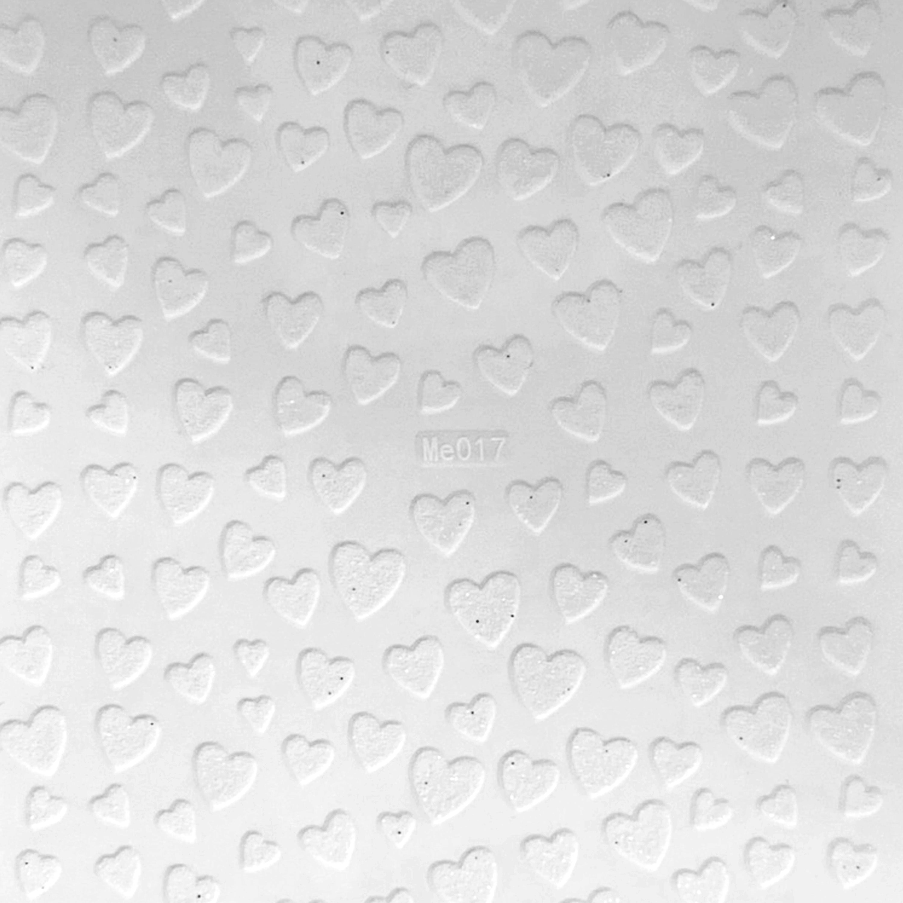 Cute Heart Nail Art Stickers - Bio Seaweed Gel USA