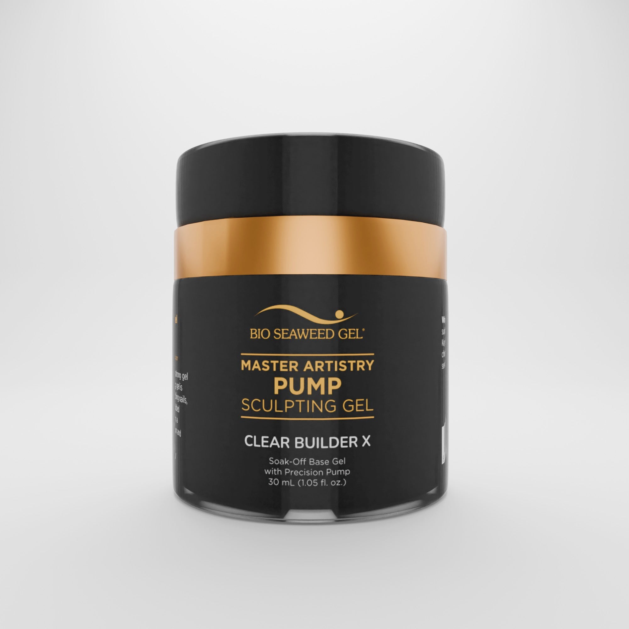 Master Artistry Pump Clear Builder X Sculpting Gel - Bio Seaweed Gel USA