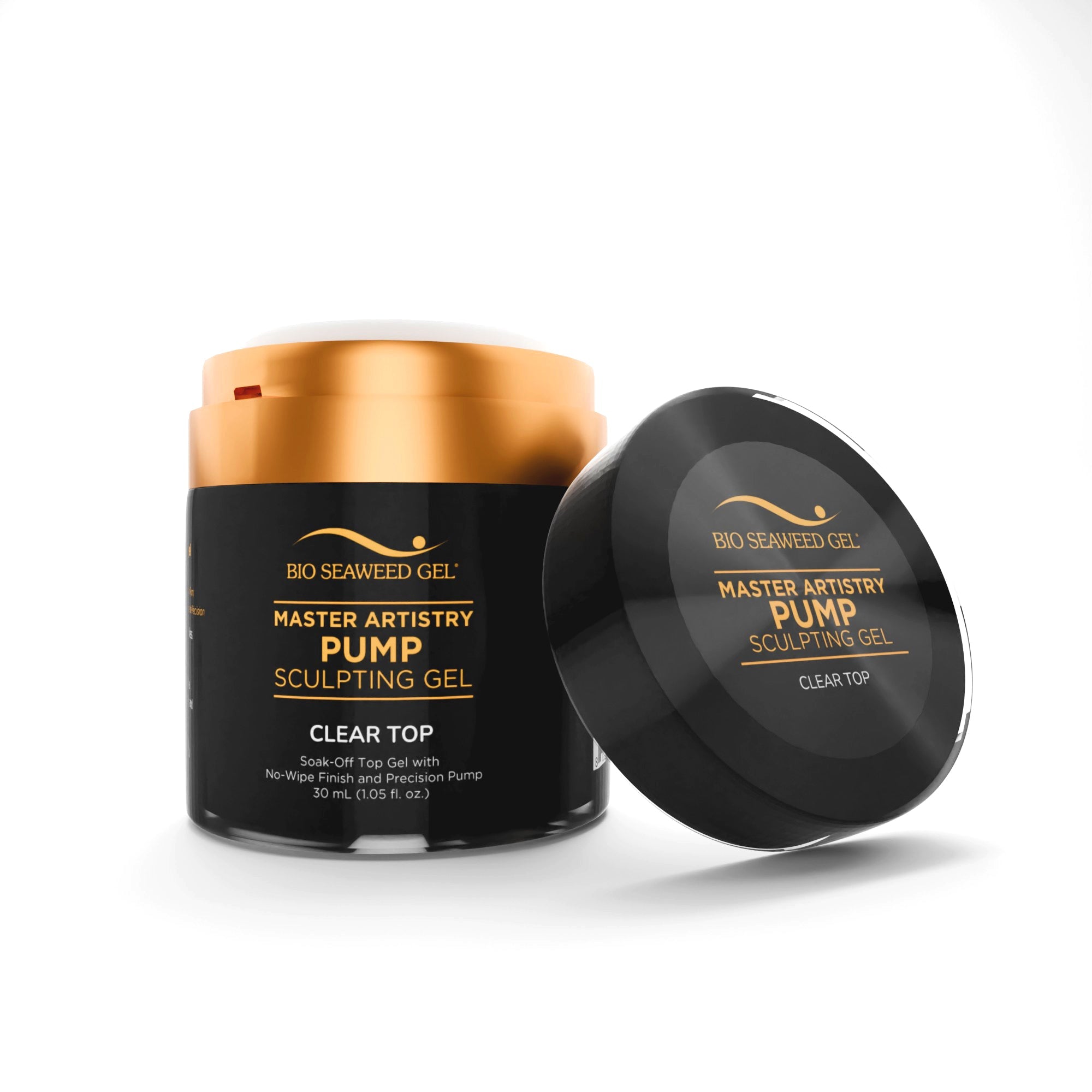 Master Artistry Pump Clear No - Wipe Top Sculpting Gel - Bio Seaweed Gel USA