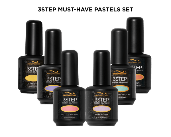 Must-Have Pastels Set - Bio Seaweed Gel USA