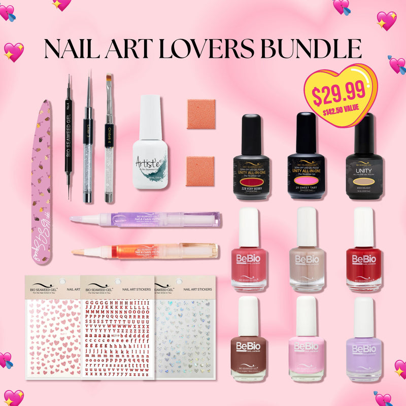 Nail Art Lovers Bundle - Bio Seaweed Gel USA