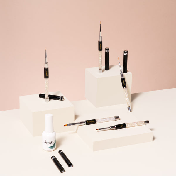 Diamond Nail Art Brush Bio Seaweed Gel USA