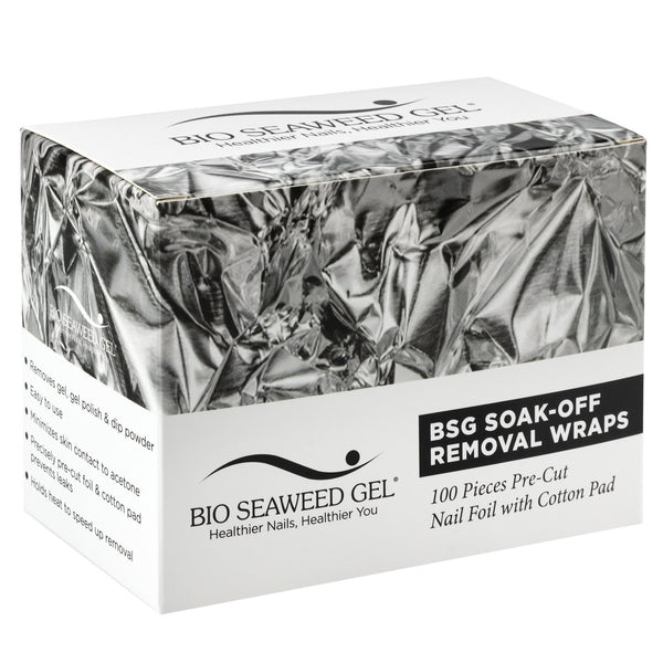 Soak-Off Removal Wraps - Bio Seaweed Gel Canada